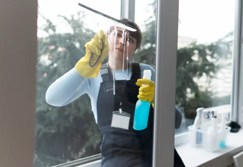 Nettoyage de vitres intérieures et extérieures à Perelli